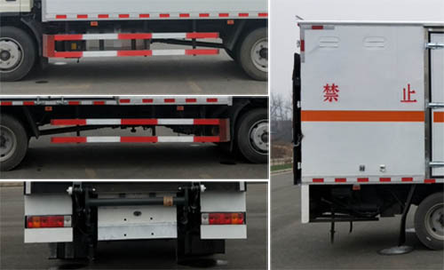 大力牌DLQ5120XRQCA6易燃?xì)怏w廂式運(yùn)輸車公告圖片