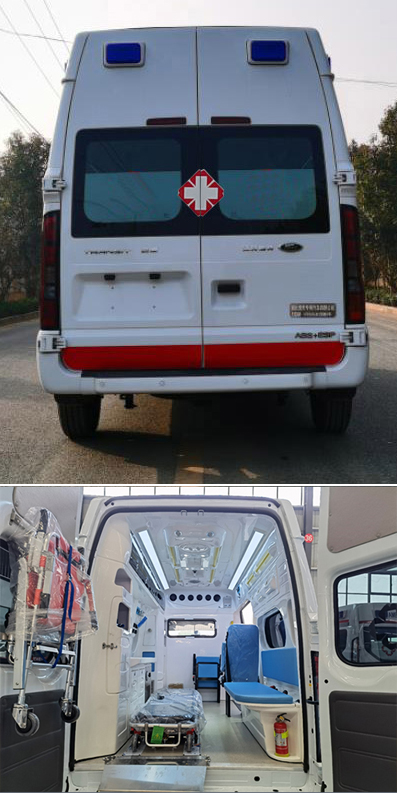 浩天星运牌HTX5042XJHL5救护车公告图片