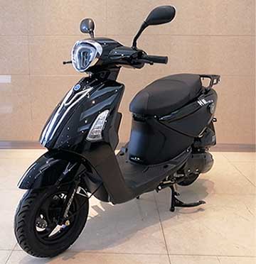 LJ125T-2A 力箭牌125CC汽油前盘式后鼓式两轮摩托车图片