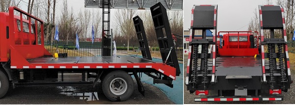 躍進牌SH5043TPBZFDDWZ平板運輸車公告圖片