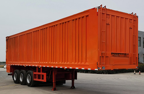 儒强牌11.5米31.6吨3轴垃圾转运半挂车(LZA9400ZLJ)
