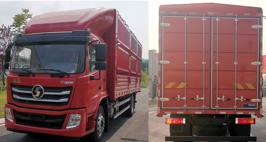 陜汽牌YTQ5161CCYFL50A0倉(cāng)柵式運(yùn)輸車公告圖片