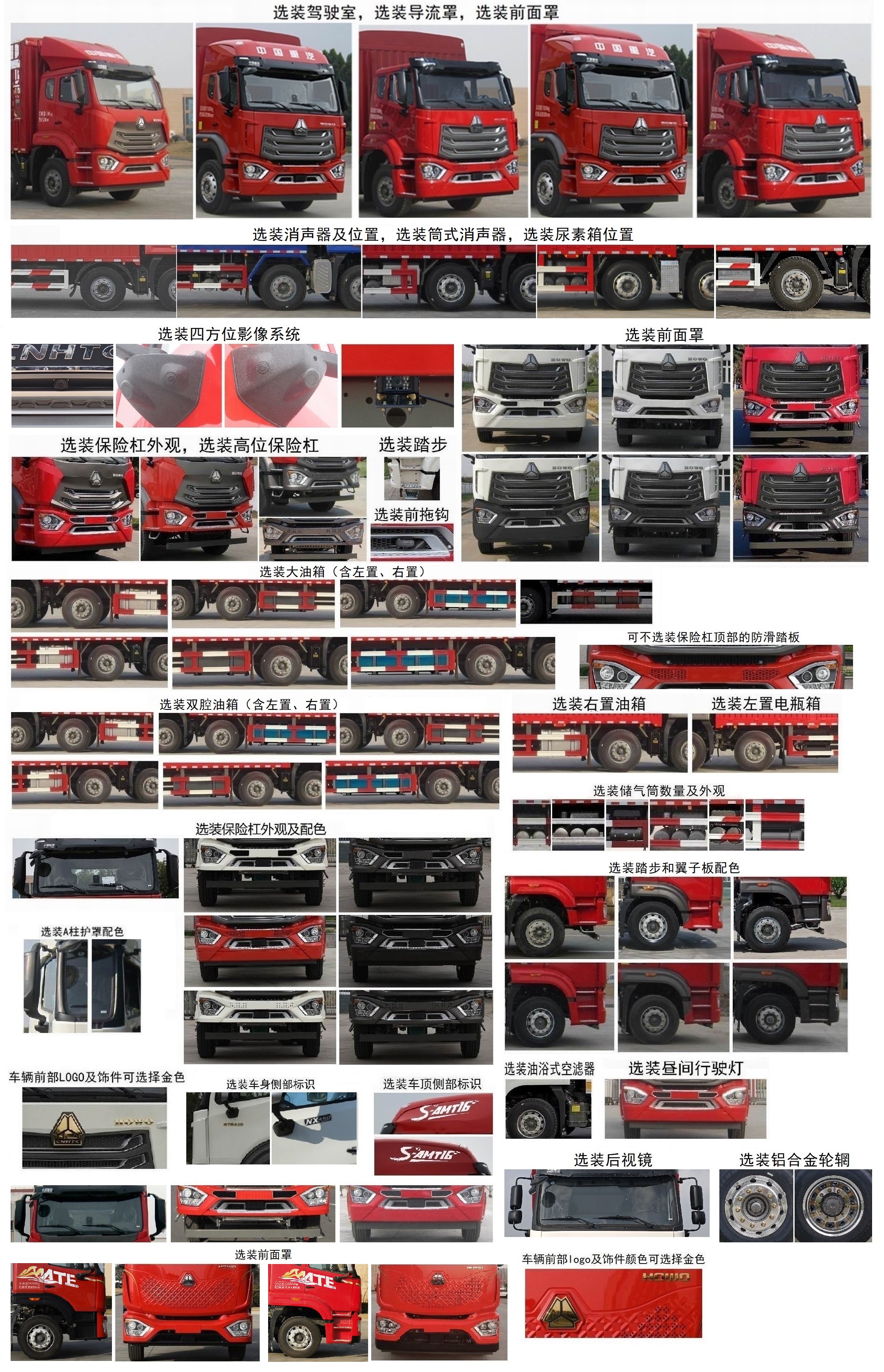 豪沃牌ZZ5257CCYK35CJF1倉柵式運(yùn)輸車公告圖片