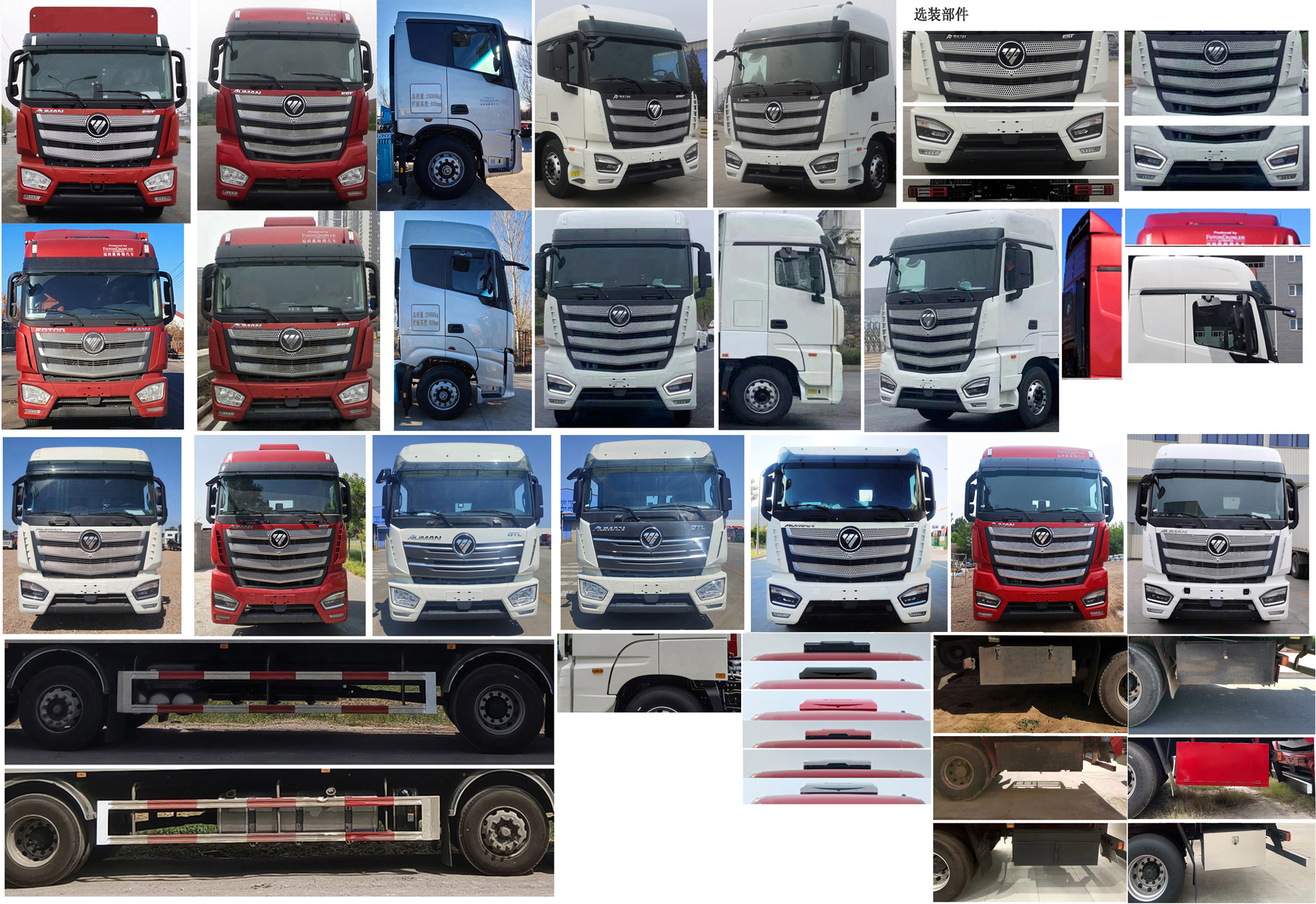 歐曼牌BJ5259CCYY6DPL-01倉柵式運(yùn)輸車公告圖片