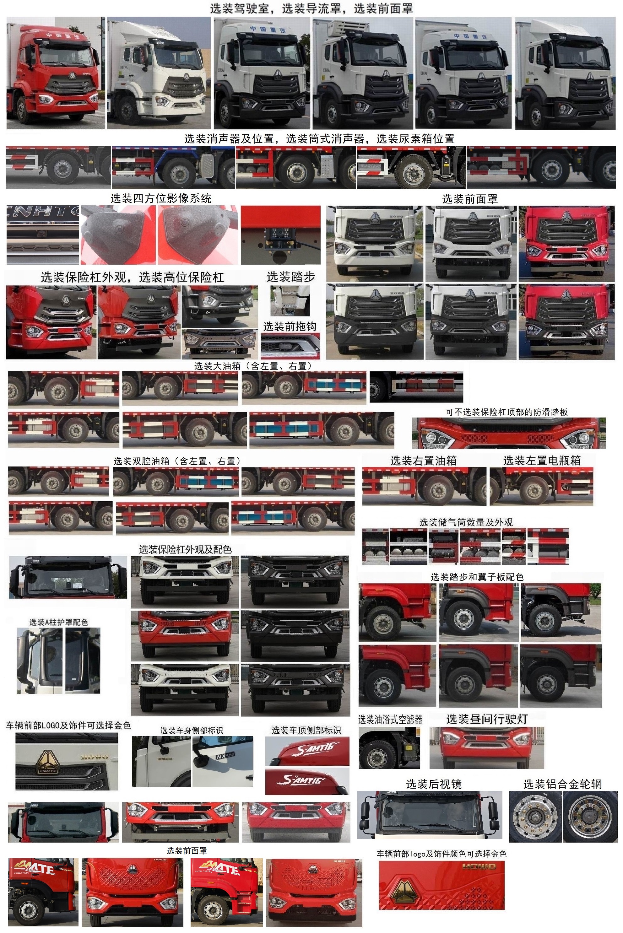 豪沃牌ZZ5257XLCN48CJF1冷藏車公告圖片