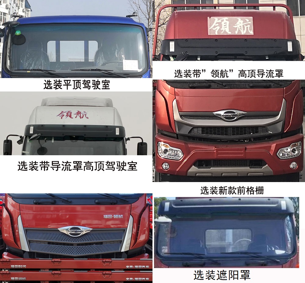 福田牌BJ1314VPPHC-01载货汽车公告图片