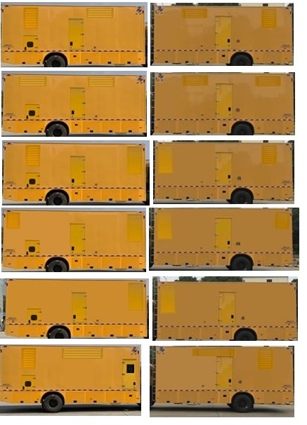 紅宇牌HYZ5140XDYZZ電源車公告圖片