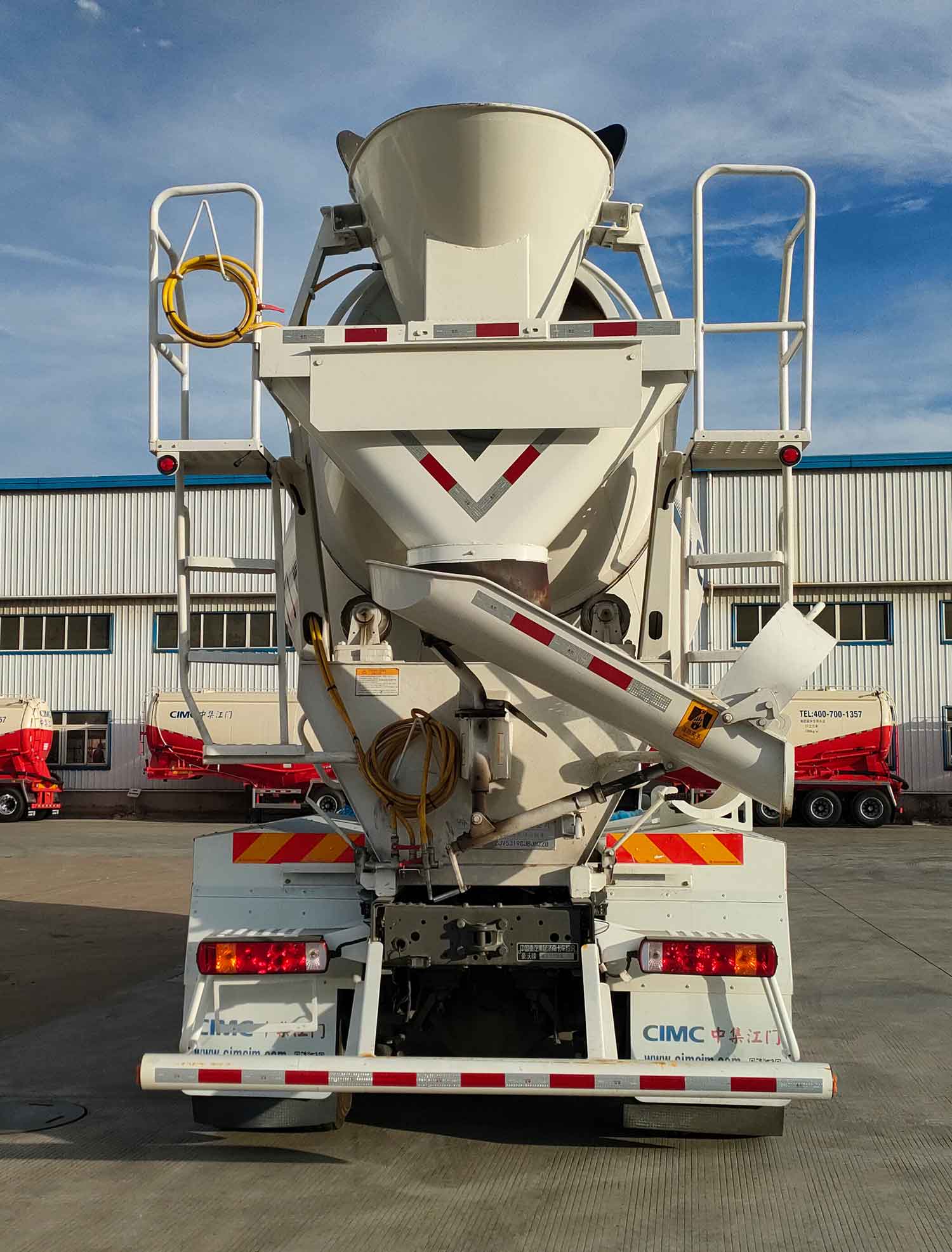 中集牌ZJV5319GJBJMZZB混凝土攪拌運輸車公告圖片