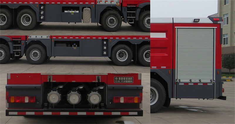 银河牌BX5370GXFSG180/HT6水罐消防车公告图片