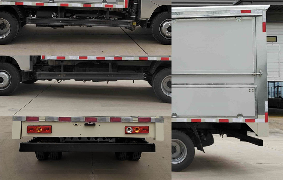 鴻星達(dá)牌SJR5042XYK-6翼開啟廂式車公告圖片