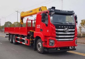 海沃牌HWJ5250JSQCQE6随车起重运输车