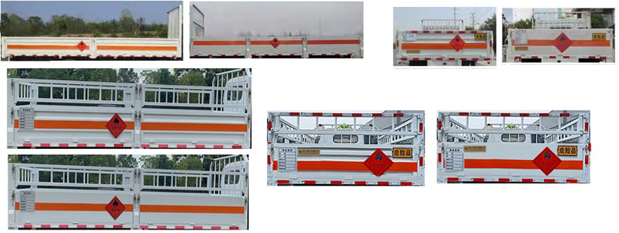 中汽力威牌HLW5120TQPBJ6氣瓶運(yùn)輸車公告圖片