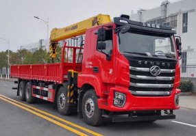 海沃牌HWJ5310JSQCQE6随车起重运输车
