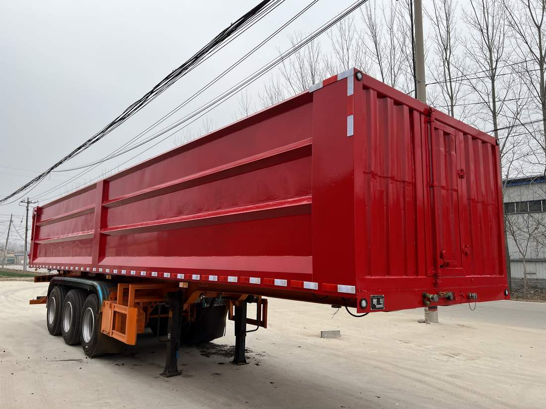 翔龙达牌11.5米31.4吨3轴垃圾转运半挂车(LNX9400ZLJ)
