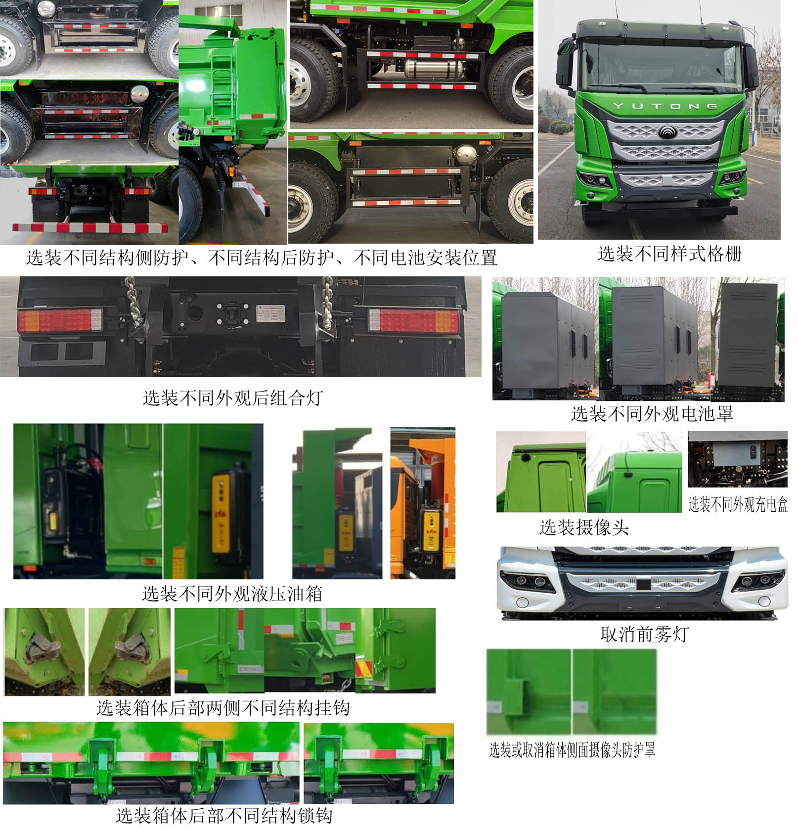 宇通牌ZKH3310P6BEV31纯电动自卸汽车公告图片