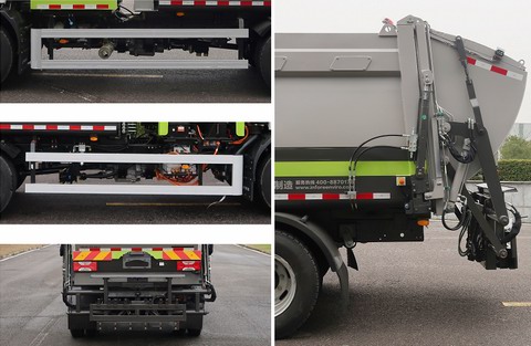 中联牌ZBH5122ZYSSHFCEVM燃料电池压缩式垃圾车公告图片