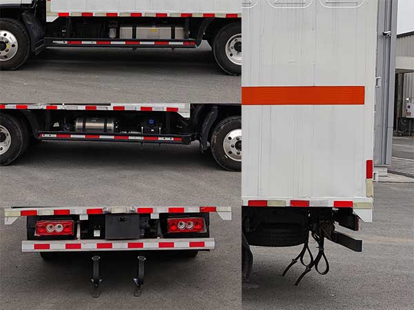 勤宏牌SQH5042XRQB6MA易燃?xì)怏w廂式運(yùn)輸車(chē)公告圖片