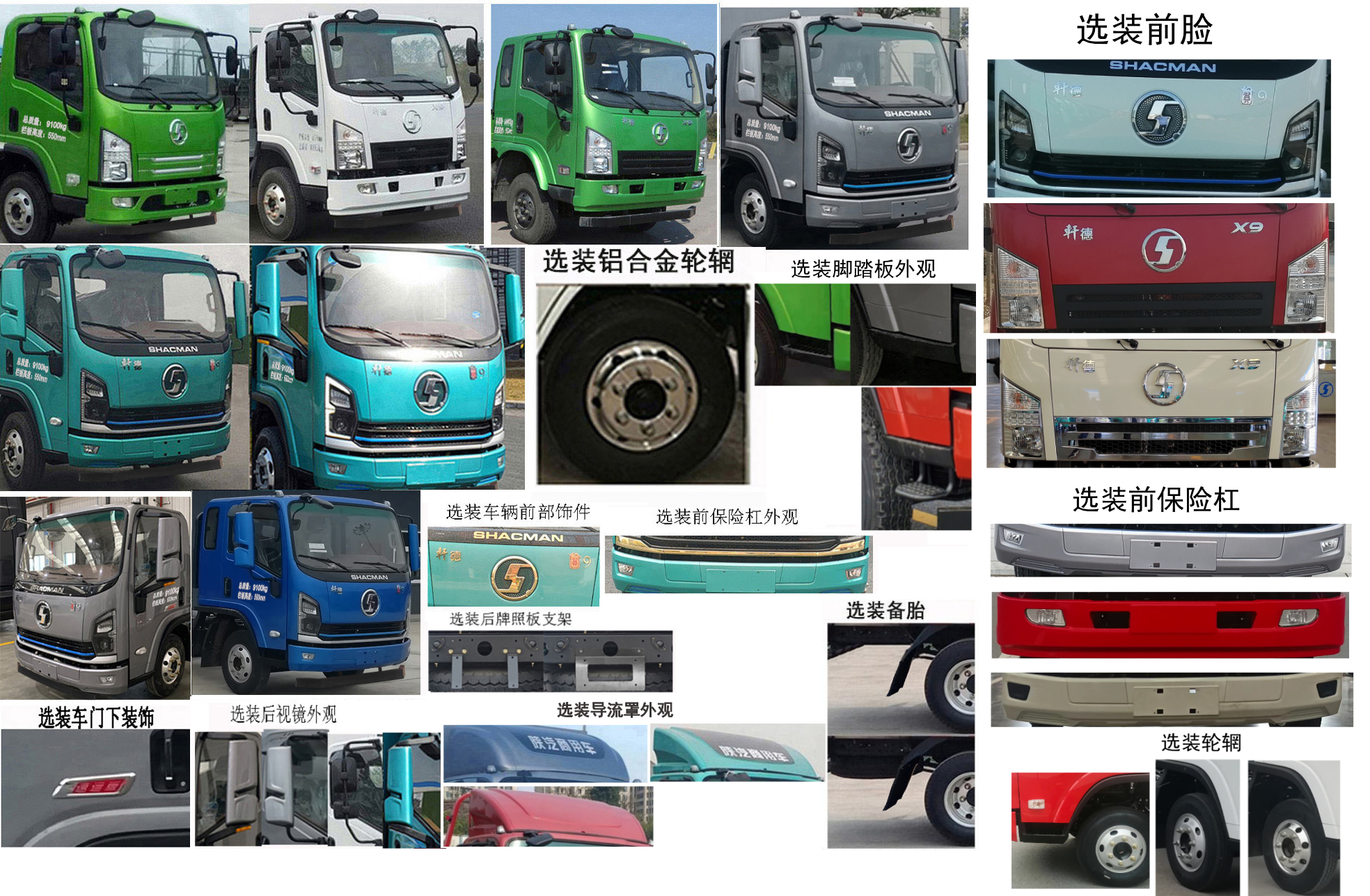 陕汽牌SX1090NP6331载货汽车公告图片