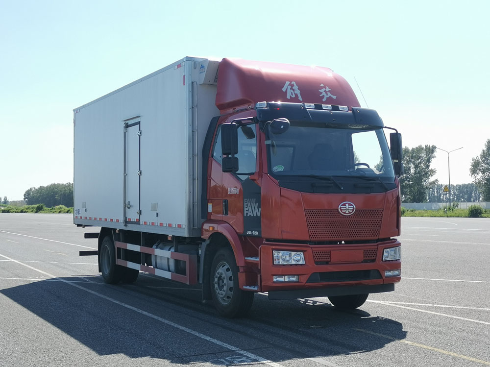 解放牌CA5181XLCP62K1L4E6冷藏車公告圖片