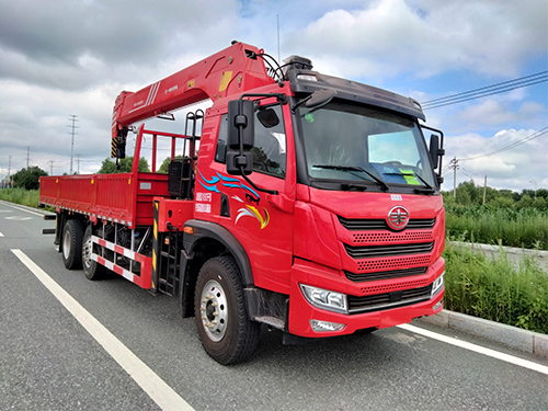 昱明威牌YMW5241JSQJ6隨車起重運輸車公告圖片