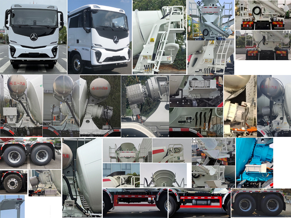 三一牌SYM5310GJB4BEV3純電動混凝土攪拌運(yùn)輸車公告圖片