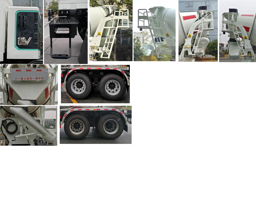 三一牌SYM5310GJB4BEV3純電動混凝土攪拌運(yùn)輸車公告圖片