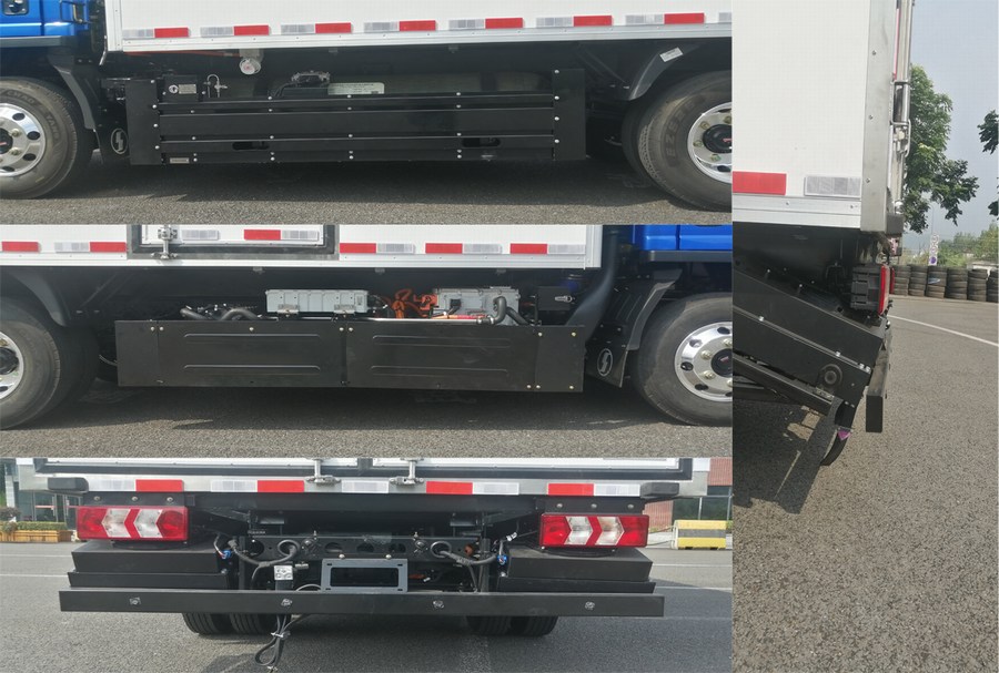 陜汽牌SX5043XLCFCEV341W燃料電池冷藏車公告圖片