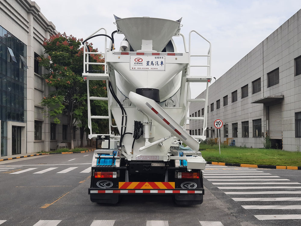 星馬牌AH5316GJBDL6混凝土攪拌運輸車公告圖片