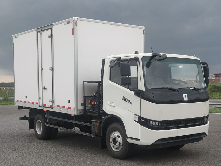 遠程牌JGL5106XXYSHEVGN1插電式增程混合動力廂式運輸車公告圖片