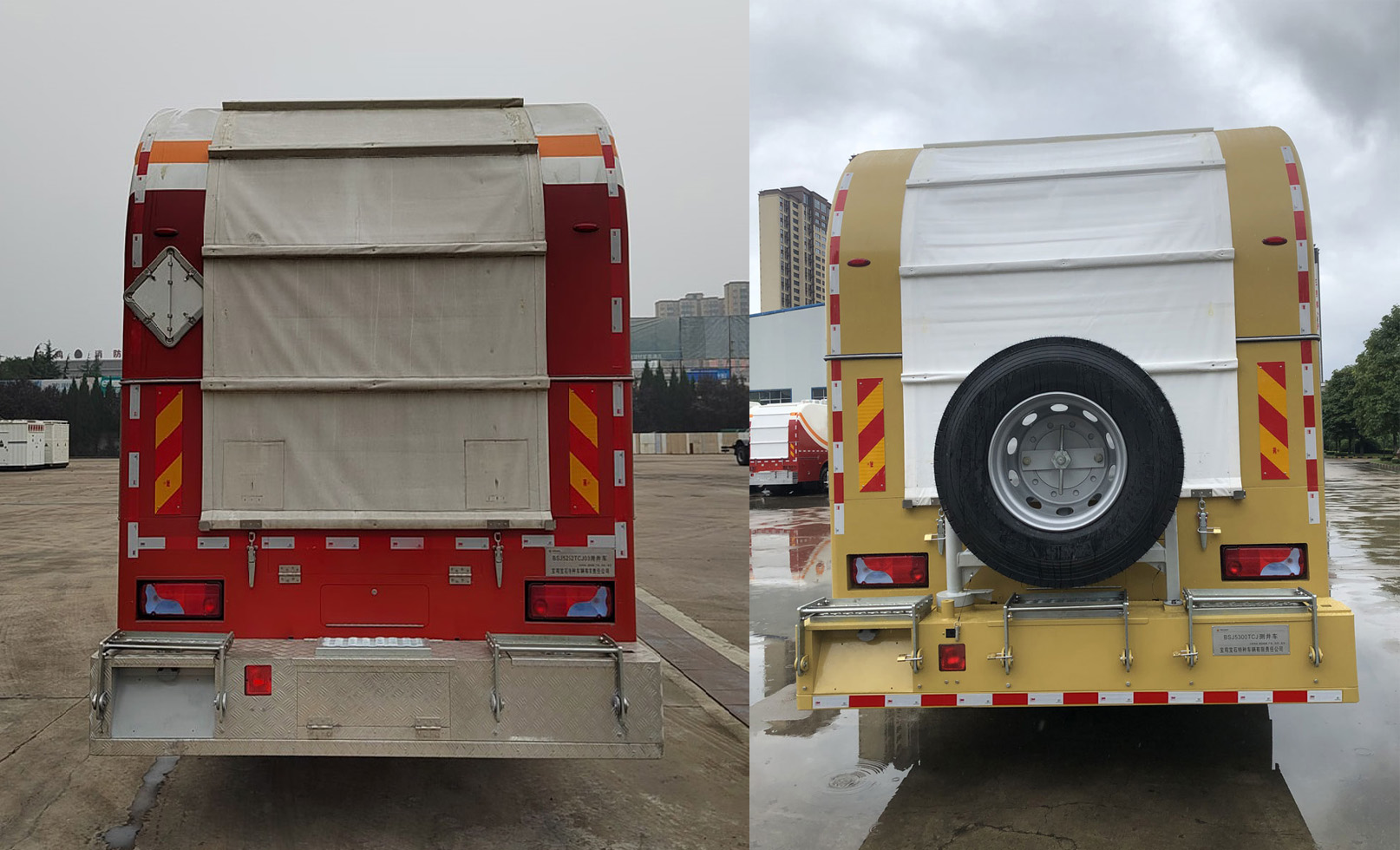 寶石機(jī)械牌BSJ5252TCJ03測(cè)井車(chē)公告圖片