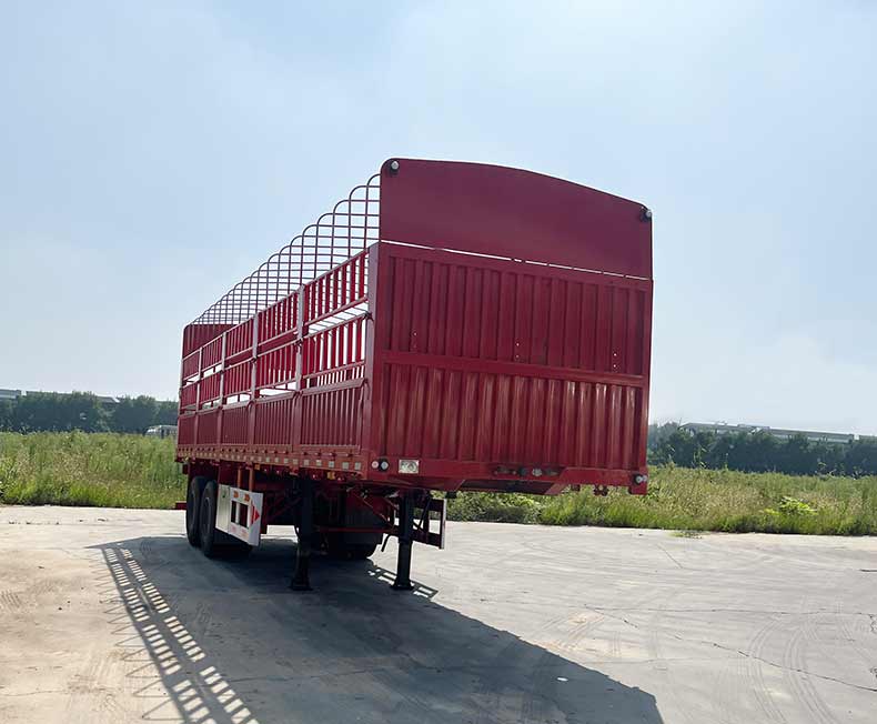 鑫泰源牌10米30.5吨2轴仓栅式运输半挂车(XTY9350CCY)