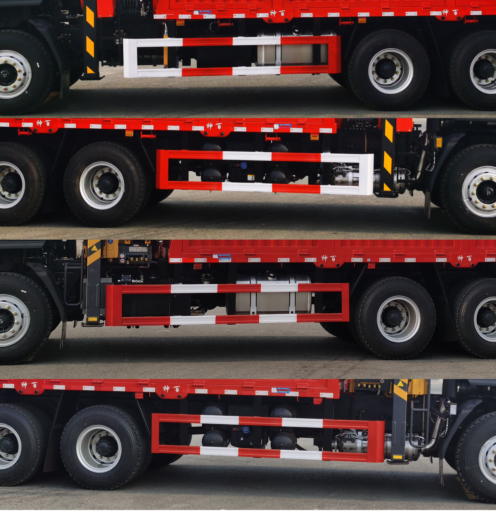 神百重工牌ABC5255JSQLZ6隨車起重運輸車公告圖片