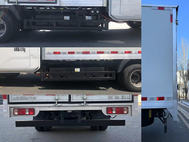 雷馳牌HLD5040XXYBEV純電動廂式運輸車公告圖片