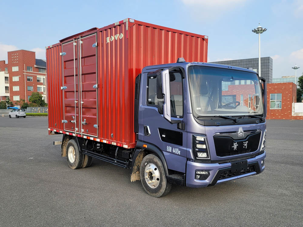 黃河牌ZZ5047XXYF331CF145廂式運輸車公告圖片
