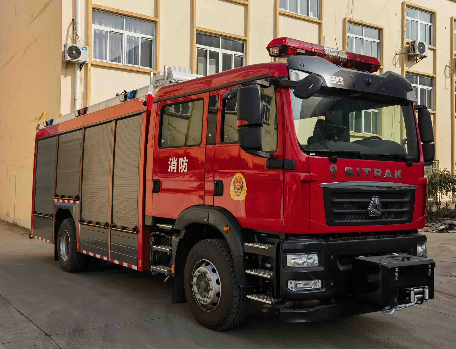 博利牌BLT5180GXFAP60/S6壓縮空氣泡沫消防車公告圖片