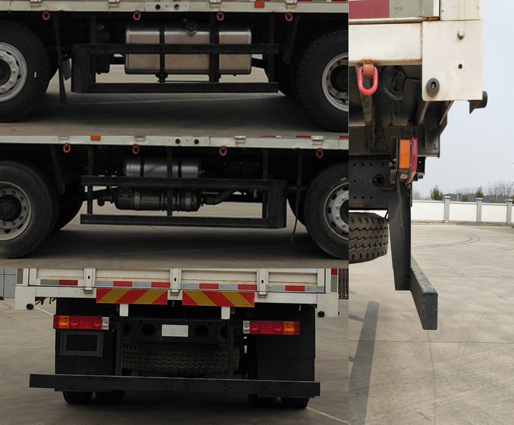 陜汽牌SX5240CCYBP6369倉柵式運(yùn)輸車公告圖片