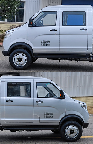 南駿牌NJA5034CCY倉柵式運輸車公告圖片