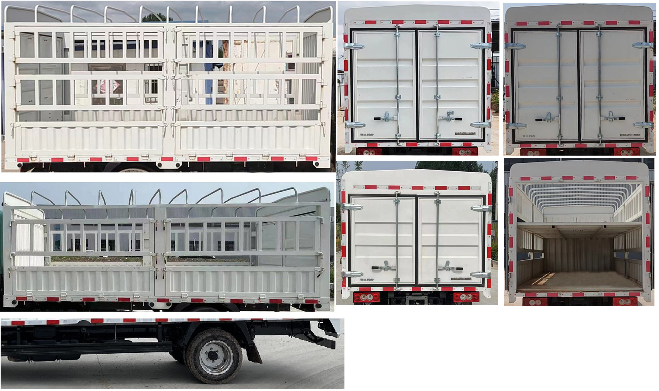 福田牌BJ5044CCY9AA6-AB2仓栅式运输车公告图片