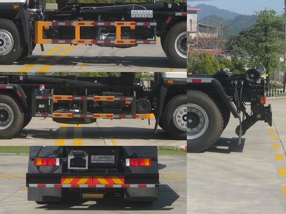 福龙马牌FLM5250ZXXDT6车厢可卸式垃圾车公告图片