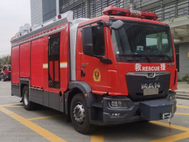 振翔股份牌ZXT5170GXFAP50/B6D压缩空气泡沫消防车