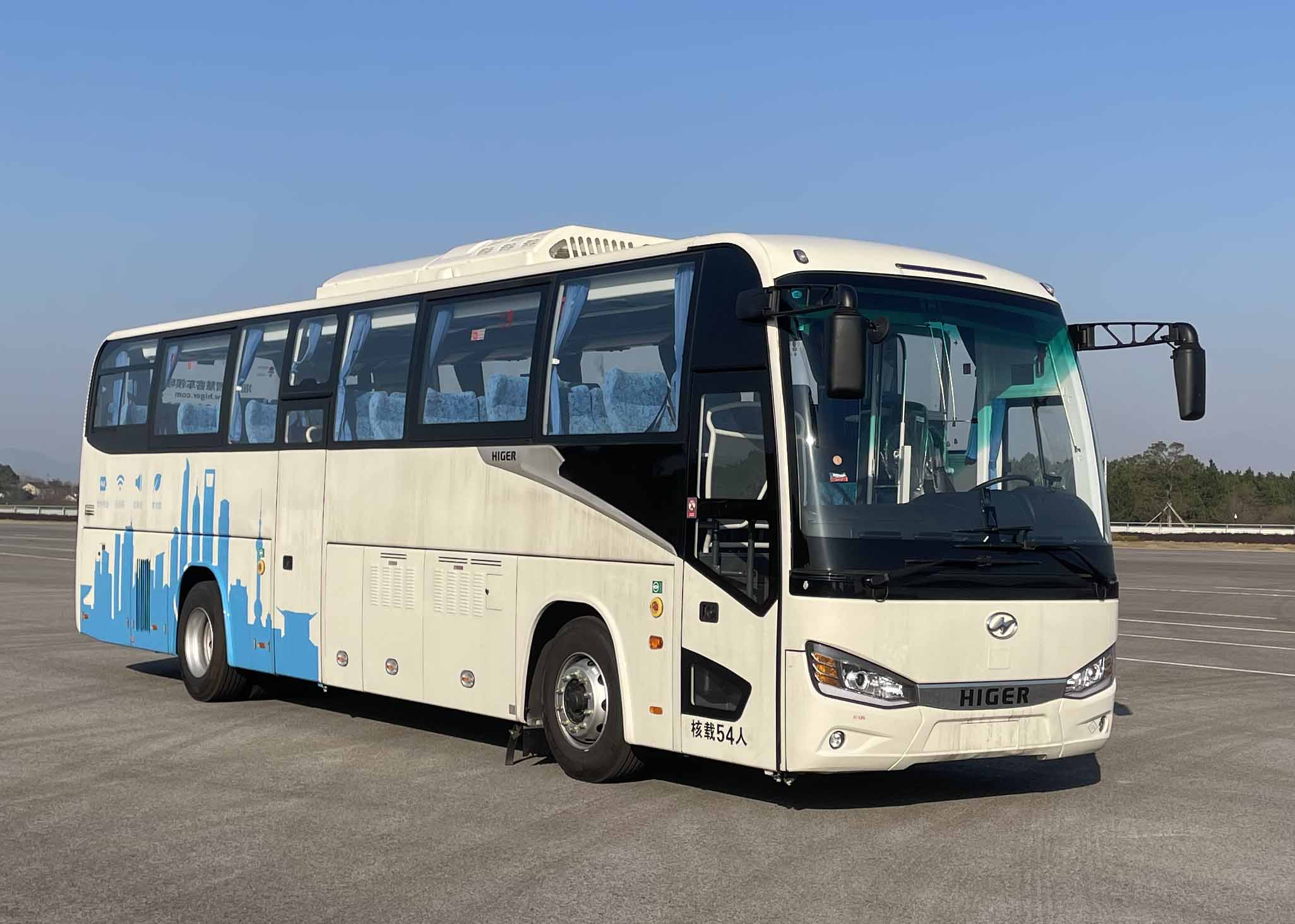 海格牌KLQ6121HYFCEV1N6燃料电池客车图片