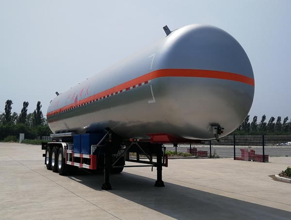 金碧牌13米28.5吨3轴液化气体运输半挂车(PJQ9402GYQ)