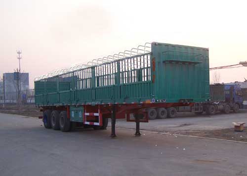 萌山牌11米33.8吨3轴仓栅式运输半挂车(MSC9404CCY)