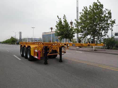 唐鸿重工牌12.4米33.6吨3轴集装箱运输半挂车(XT9401TJZ40)