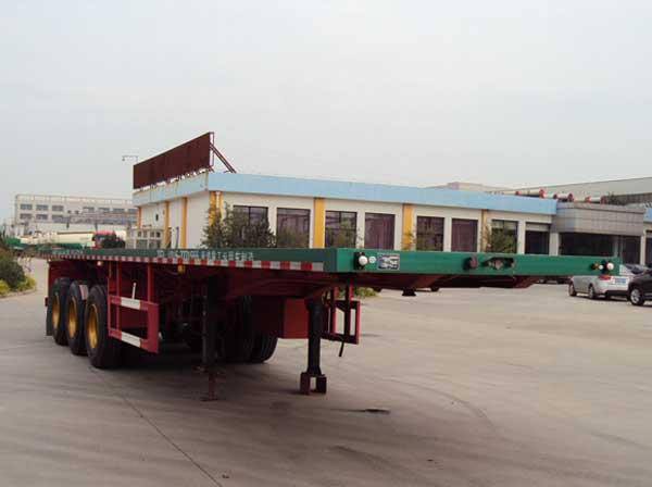 唐鸿重工牌9米34.6吨3轴平板半挂车(XT9402P)