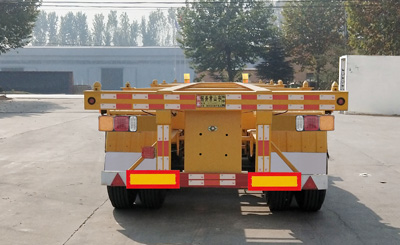 梅昊龙牌GHL9400TJZ集装箱运输半挂车公告图片