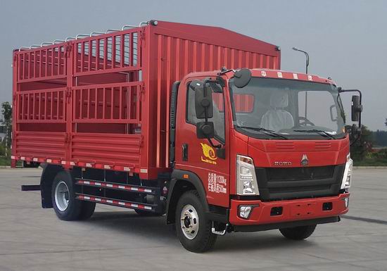 豪沃牌ZZ5117CCYH4215F112倉柵式運輸車公告圖片