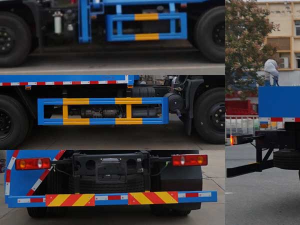 炎帝牌SZD5163ZBSDV6擺臂式垃圾車公告圖片