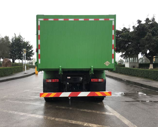 紅巖牌CQ5317ZLJHD12326T自卸式垃圾車公告圖片