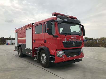 鯨象牌AS5193GXFSG80/H6水罐消防車公告圖片